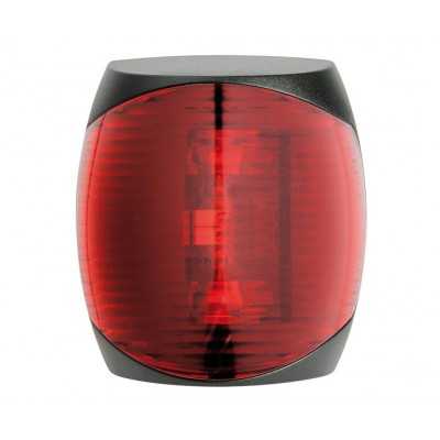 Sphera II LED 112,5° red left navigation light Black ABS body 12/24V 2W OS1106001