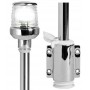 Classic 360° Wall-mounting pull-out pole Stainless steel 100cm OS1111011