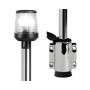 Extractable LED pole 60cm Black plastic and stainless steel body 12/24V 1,7W OS1111020