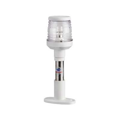 Compact stainless steel 360° light pole 20cm White light cover OS1111321