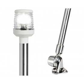 Aerodinamics folding light pole 60cm 12V 10W White plastic OS1112802