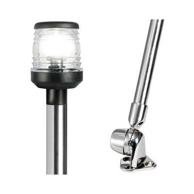 Aerodinamics LED light pole 60cm Black plastic OS1112810