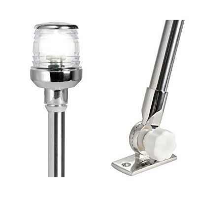 Folding led light pole 360° Stainless steel 60cm OS1113012