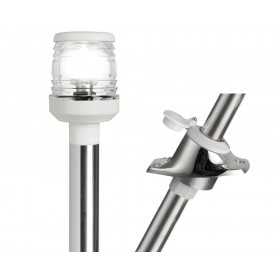 360° telescopic angled LED pole with light White OS1114011