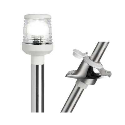 360° telescopic angled LED pole with light White OS1114011