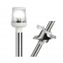 360° telescopic angled LED pole with light White OS1114011
