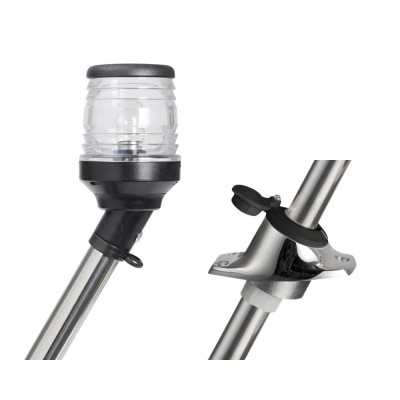 360° light pole with 30° light 60cm Black OS1114020
