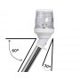 Asta Classic 360° 60cm retrattile fanale 30° Bianco 12V 10W OS1114022-18%