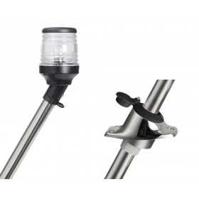 360° LED pole with 30° light 100cm Black OS1114035