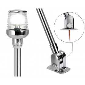 Folding LED pole 60cm Stainless Steel OS1114211