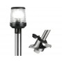 Removable 360° sloped LED pole Black body OS1116010