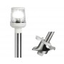 Removable 360° sloped LED pole White body OS1116011