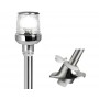 Removable 360° sloped LED pole Stainless steel OS1116012