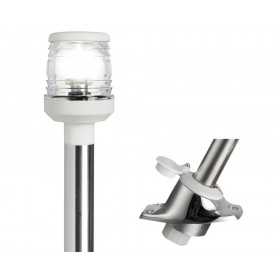 Removable standard light pole 100cm White OS1116016