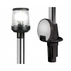 Removable LED light pole with base 100cm Black body OS1116310