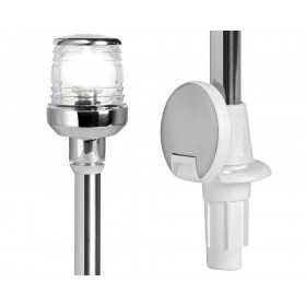 Removable LED lightpole with stainless steel base 60cm OS1116411