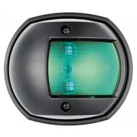 Black polycarbonate navigation light Green light 112,5° 80x42x70mm OS1140802