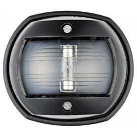 Black polycarbonate navigation light White light 135° 80x42x70mm OS1140804