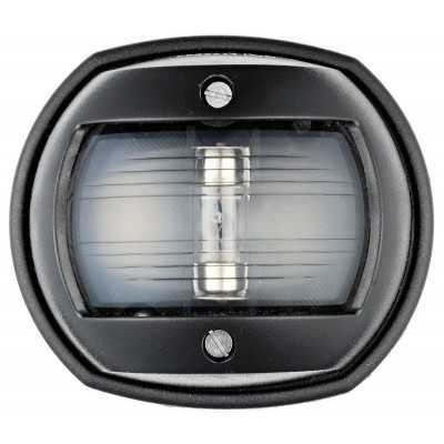 Black polycarbonate navigation light White light 135° 80x42x70mm OS1140804