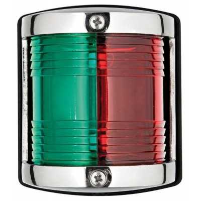 Luce di via in acc.inox Luce verde-rossa 112,5° e 112,5° 64x58xH75mm OS1141405-0%
