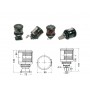 DHR 135° white stern navigation light 25W with wall bracket OS1142004