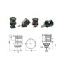 DHR 360° red navigation light 25W OS1142008