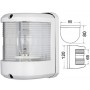 Fanale di via Utility 78 Bianco 225° testa albero bianco 12V Nero OS1142703-0%