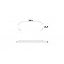 Luce di Cortesia Oculus Perimetrale 12V 0,3W 10Lm Luce Blu OS1317815-18%