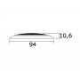 Plafoniera Day Night a 5+4 LED Luce Rossa Bianca 12V OS1317981-0%
