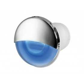 Luce di cortesia 2 LED da incasso tonda Blu 12V 0,4W 4Lm OS1318812-0%