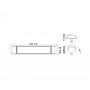 LED free-standing light 12/24V 6W 140lm OS1319321