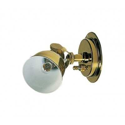Faretto APPLIQUE Deluxe con interruttore 12V 10W Ottone lucidato a specchio OS1320300-0%