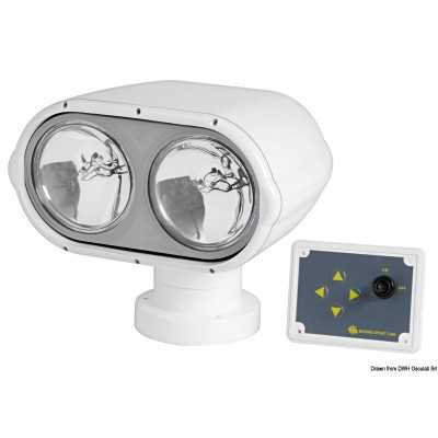 Double spot light electrocontrolled 12V 100+100W OS1323200
