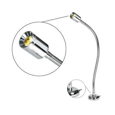 Articulated arm LED light 10W 12/24V 1,2W 52lm White light OS1323690