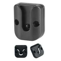 Porta microfono VHF 35x35x8mm Nero LZ44533-5%