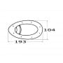 Pair of compact recess lights 24V 35W OS1325424