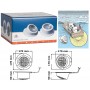 ABS Platform beam light straight version 24V 50W OS1325724