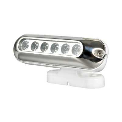 6 LED Light with Adjustable Support 30W/12-24V Mounting base 120x40mm OS1327056