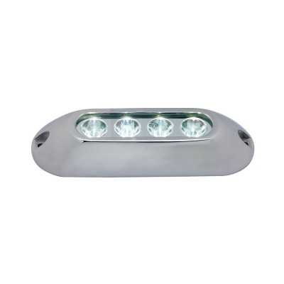 Faro subacquea 6 LED bianchi 12/24V 6x3W OS1328105-18%