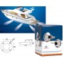 Faro subacqueo 6 LED Blu 12/24V 6x3W 400Lm OS1329501-18%