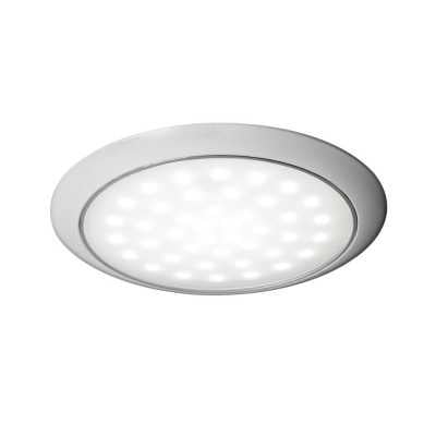 Plafoniera LED ultrapiatta 12/24V 3W Bianca 6000K OS1340801-0%