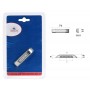 LED white courtesy light with front panel 12/24V 0,4W OS1342801