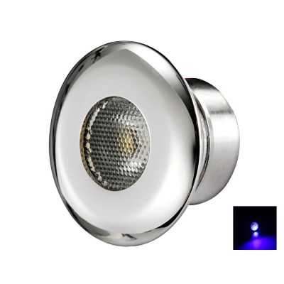 Micro plafoniera a LED 12/24V 3W Luce Blu OS1342921-0%