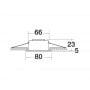 Plafoniera alogena Asterope 12V 20W Luce bianca OS1343401-0%