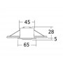 Altair LED HD ceiling light 12/24V 3W White light colour OS1343715