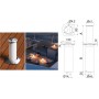 Luce a LED da tavolo Aurora a scomparsa 12/24V 7W 3000K OS1344800-18%