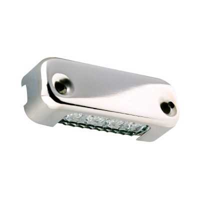 Luce di cortesia Attwood 4 LED 12V 1W Luce Bianca 42mm Verticale OS1363440-18%