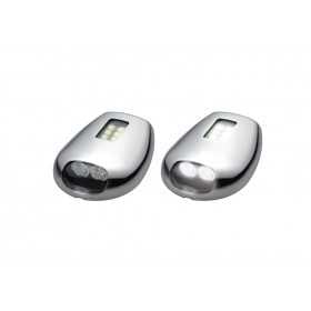 Pair LED docking lights 12V 6000K OS1365300
