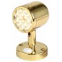Faretto LED 12/24V 3,2W 154Lm 2900-3200K 16 LED HD Angolo 42° in Ottone Lucido OS1394711-18%