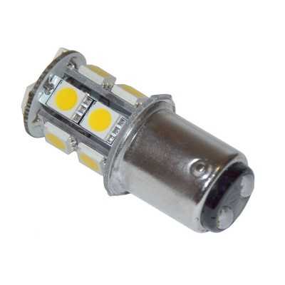 Lampadina LED BA15D 12/24V 2W 140Lm 2700K Bianca Calda OS1444311-18%